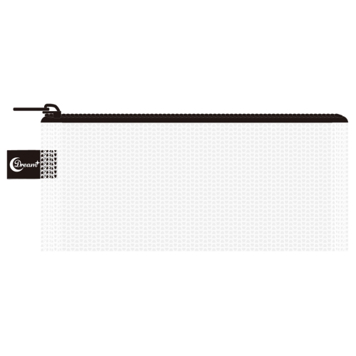 長型拉鍊收納袋-黑