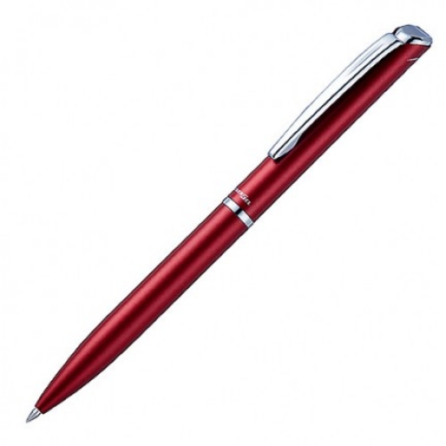 Pentel 金屬鋼珠筆 BLP2005 紅桿 (刻字筆)