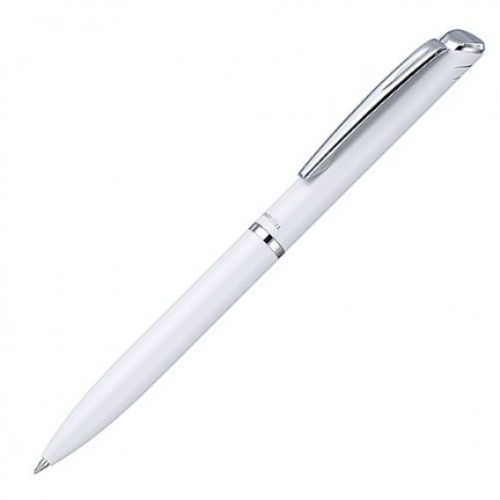 Pentel 金屬鋼珠筆 BLP2005 白桿 (刻字筆)