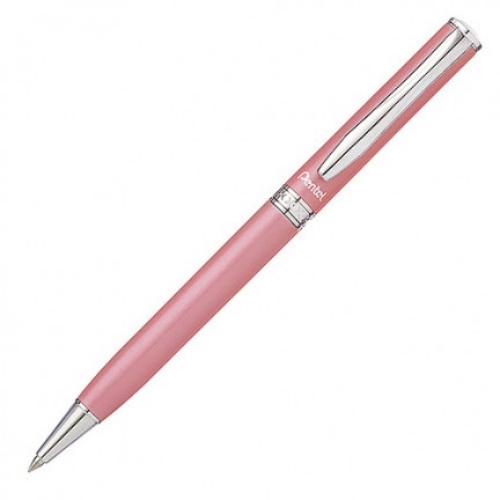 Pentel 金屬原子筆 B811-AT 粉紅桿 (刻字筆)