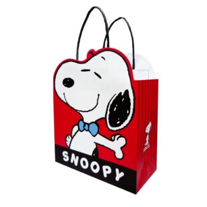 【雙十購物慶典限時優惠】史努比 Snoopy造型提袋 (紅色)