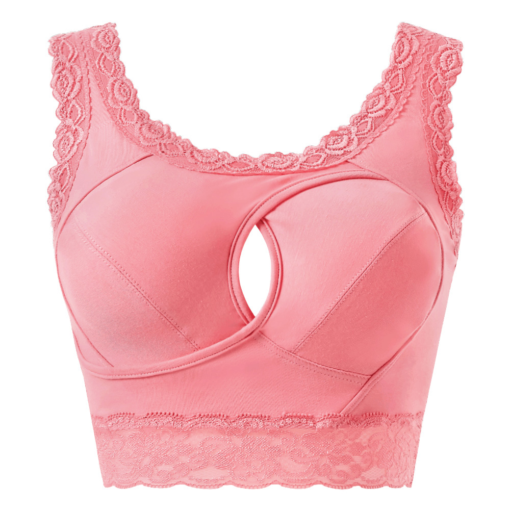 雙C防擴對策 棉感馬卡龍睡眠內衣-蜜桃泡泡