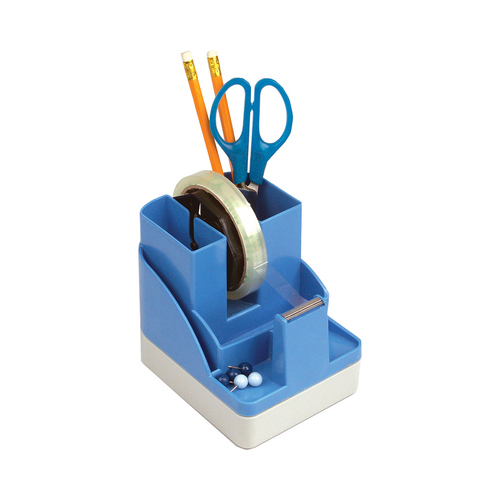 力大 TD-200 筆筒膠台-藍