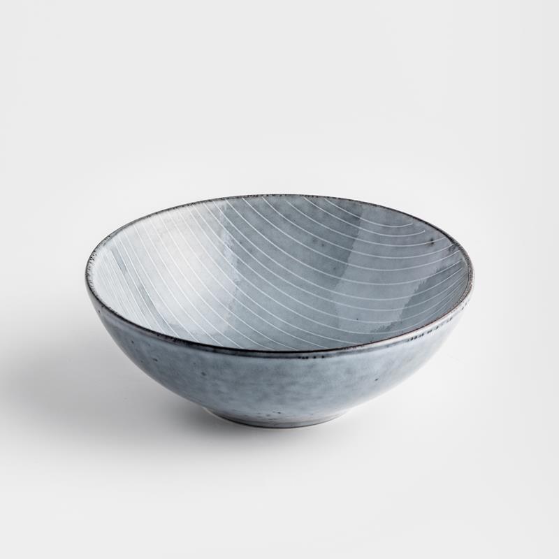 日式 青玄手作 16cm 陶瓷圓碗｜單品