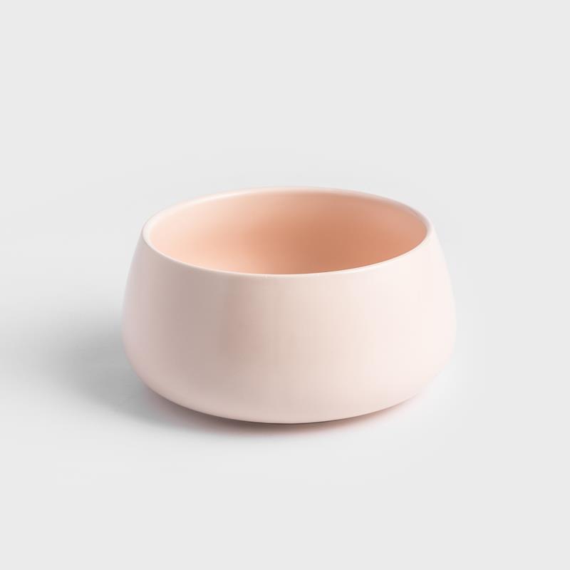 日式 啞光粉釉 16cm 陶瓷缽碗｜象牙白│單品