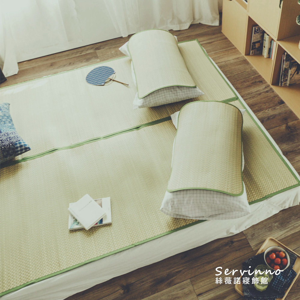 透氣藺草蓆-雙人/雙人加大/特大  (枕墊另購，各尺寸草蓆均不含枕墊)