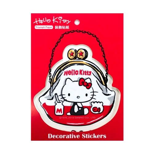 【雙十購物慶典限時優惠】Hello Kitty裝飾貼紙ST-261
