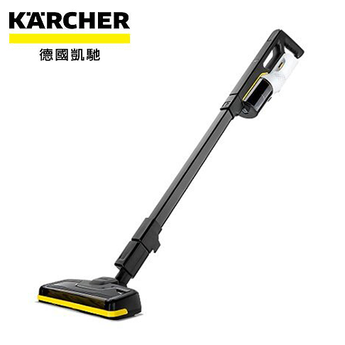 【KARCHER 德國凱馳】無線手持除蟎吸塵器 VC4i Cordless Homeline 白色獨家款-台灣公司貨 (增加手持刷頭)