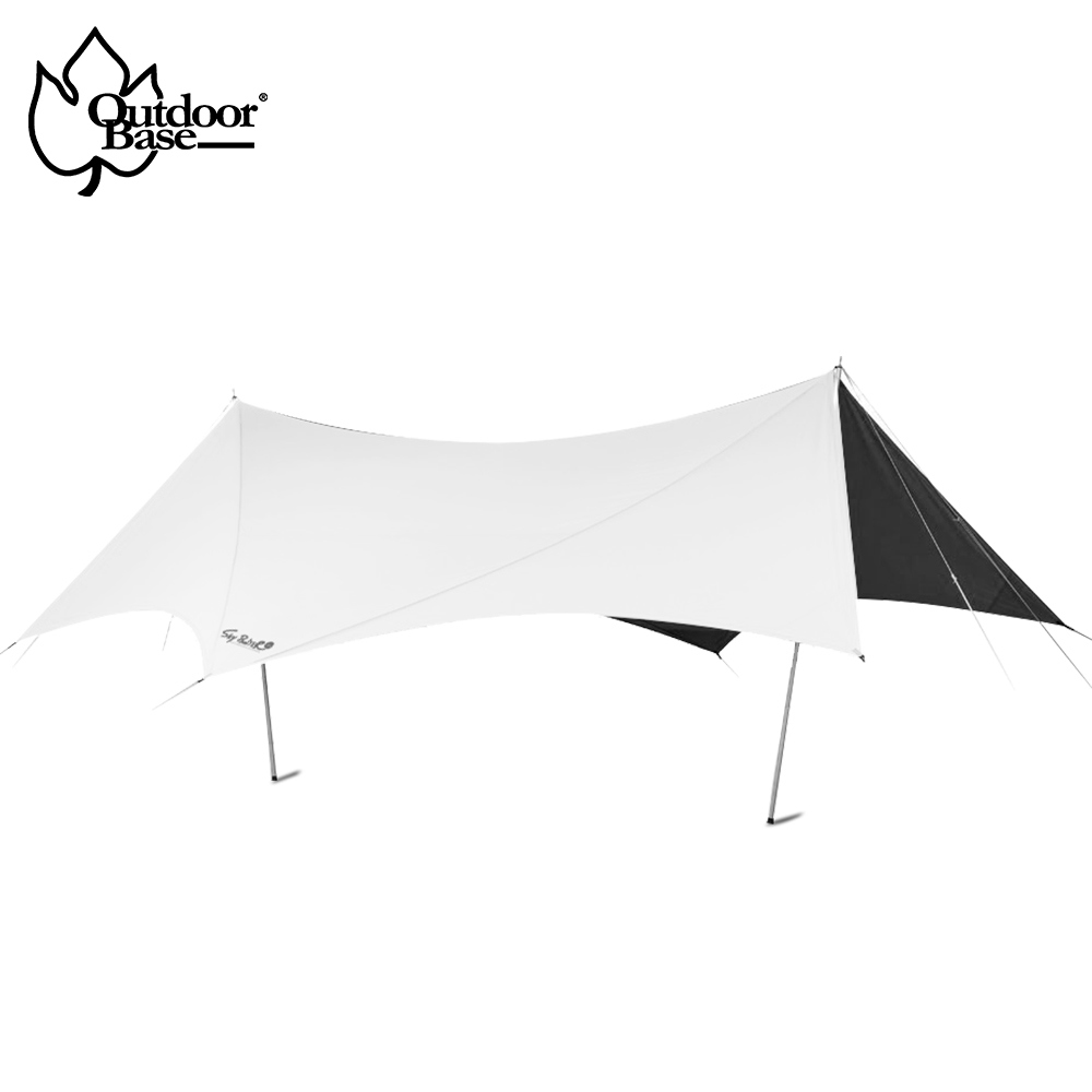 彩繪天空大六角天幕布|延伸前庭使用空間|阻擋99%紫外線-OB21478