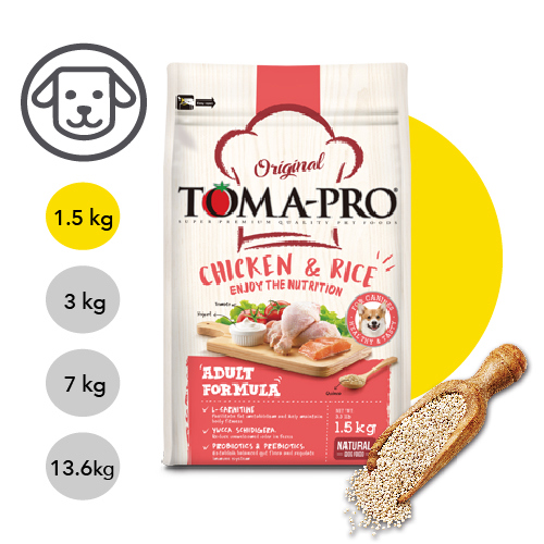 【優格】經典系列-成犬雞肉+米(高適口性配方) 1.5公斤(狗飼料)