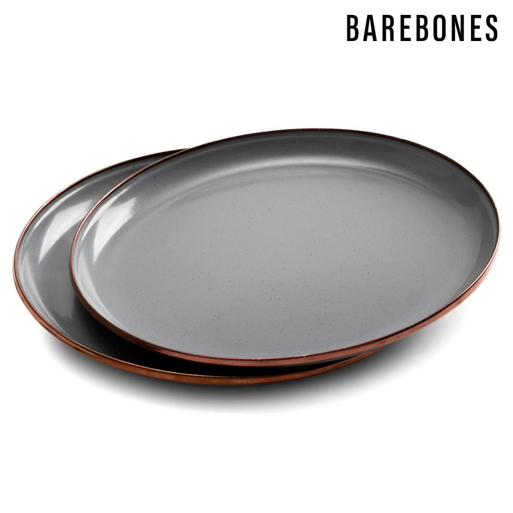 【任3件1111】【兩入一組】Barebones CKW-358 琺瑯盤組 Enamel Plate (11") / 石灰