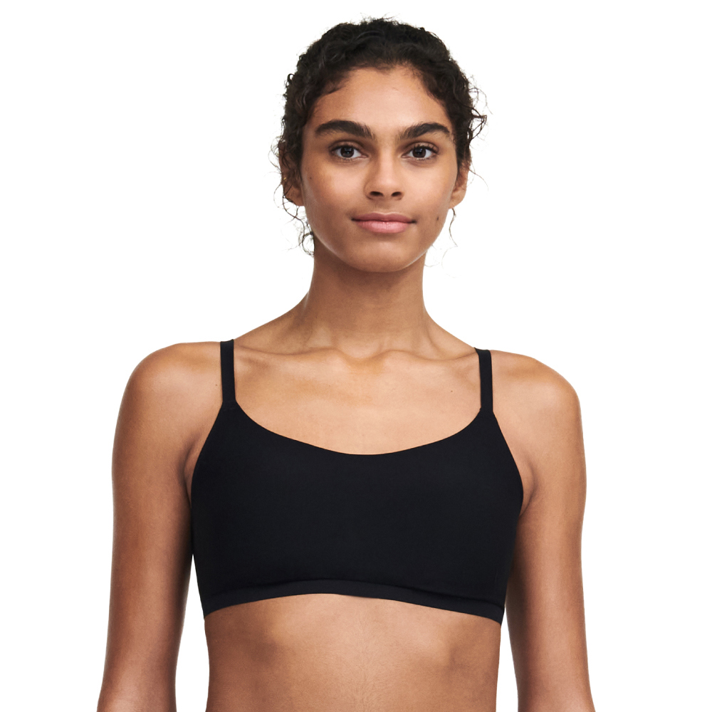【Chantelle Lab】透氣涼感U領無痕內衣>XS-XXL>黑色(16A20_011)【Soft Stretch】