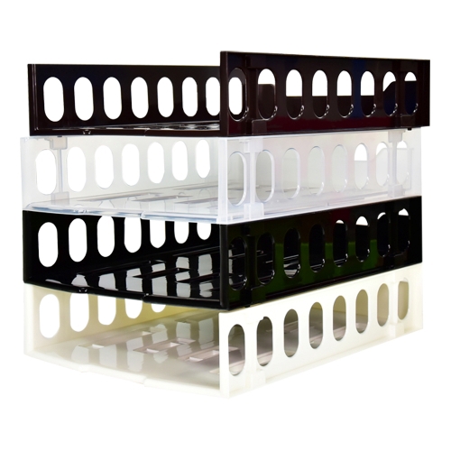 A4收納架-透明/藍/綠/白※如需訂購5個以上(含5個)，請選宅配