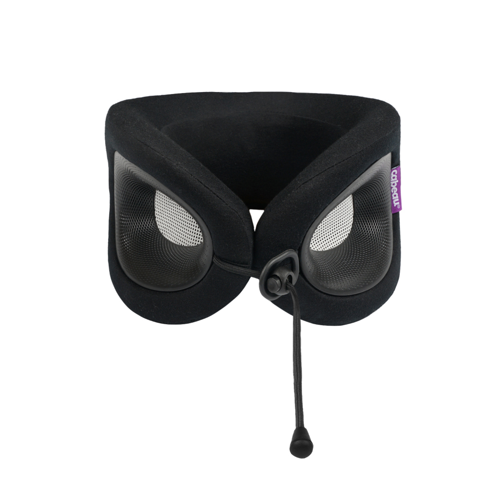 (預購)【Cabeau】旅行用記憶棉頸枕 Evolution Ｘ頸枕 - 鑽石黑