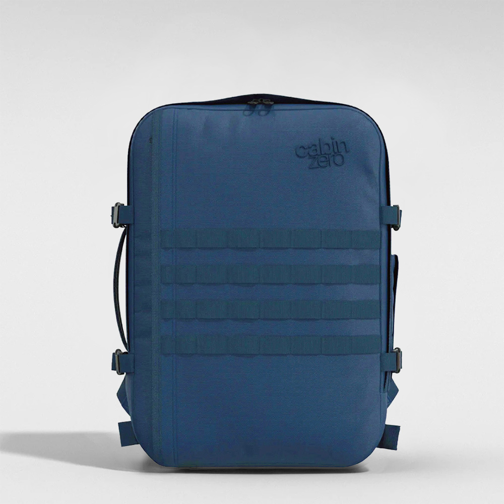 【CabinZero】英國輕旅登機後背包44L - 軍用款(藍)2.0