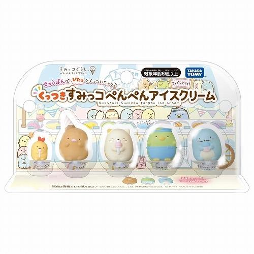 (限量)(日貨)角落生物-小夥伴 冰淇淋商店人偶組(5入)