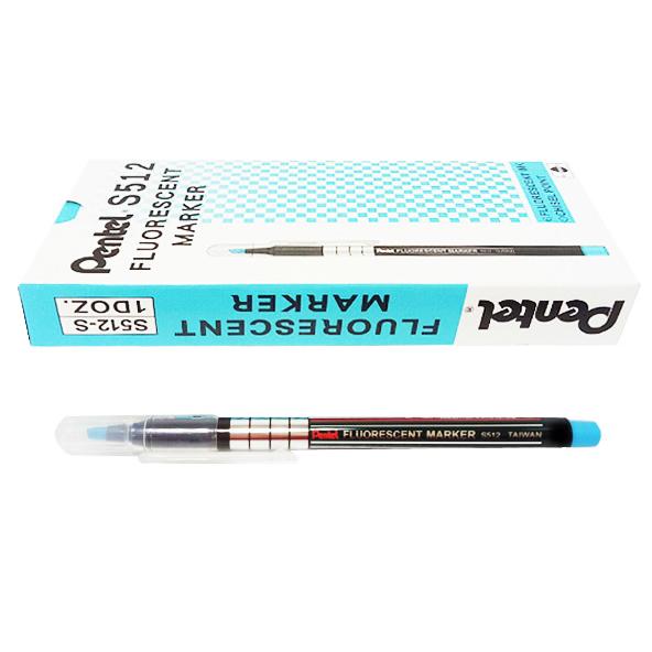 PENTEL S512 螢光筆-藍(12入)
