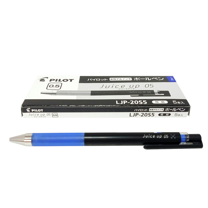 PILOT 百樂LJP-20S5 0.5超級果汁筆-藍(5入)