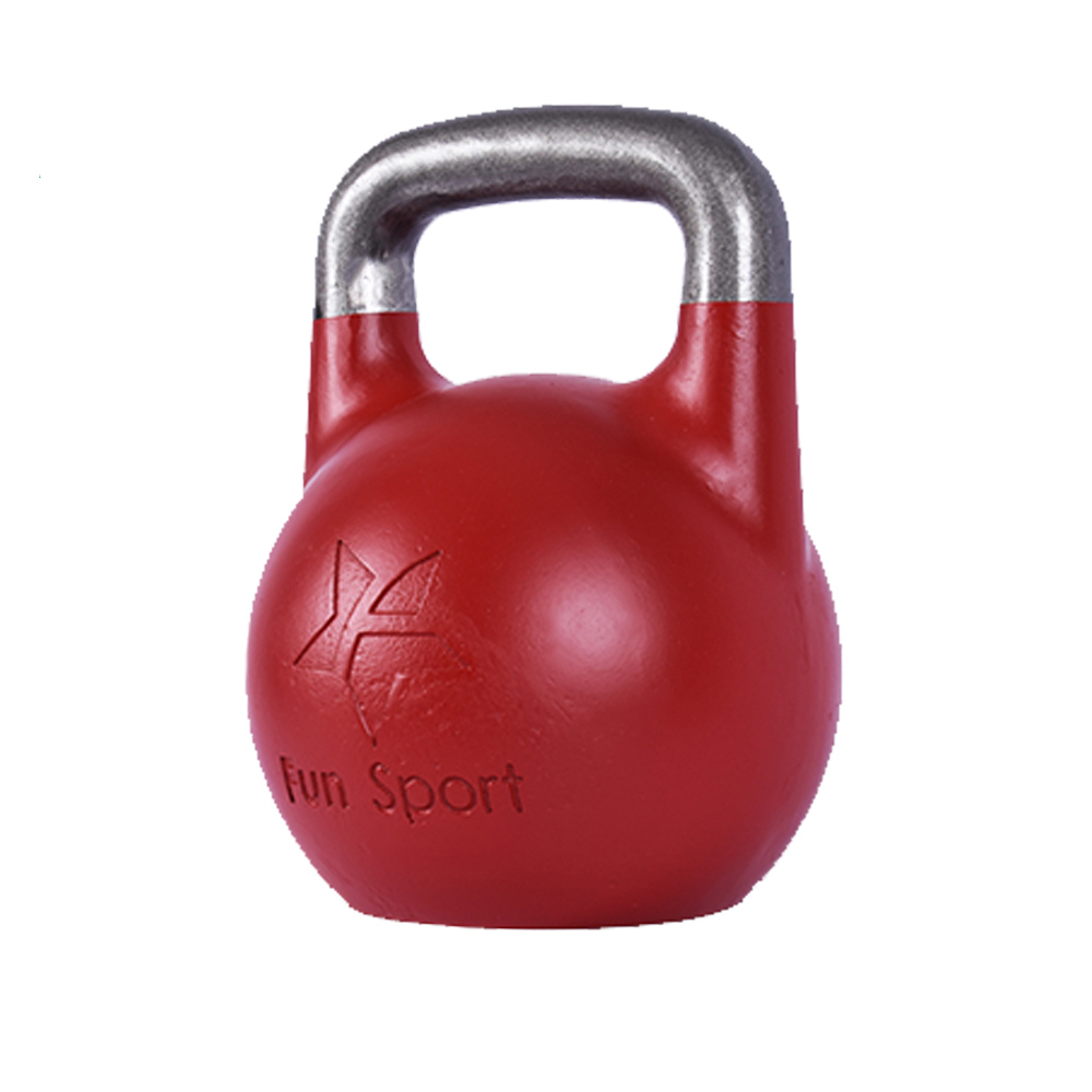 競技壺鈴-32kg(紅)-Fun Sport-Competition Kettlebell
