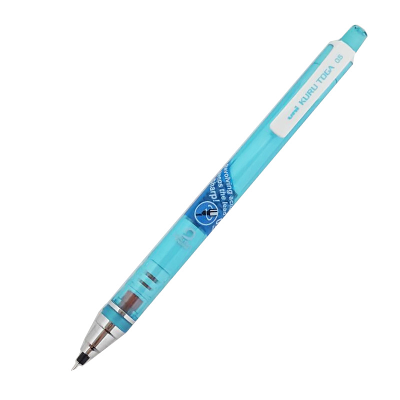 Uni三菱 M5-450T 360度旋轉自動鉛筆 (0.5)-藍