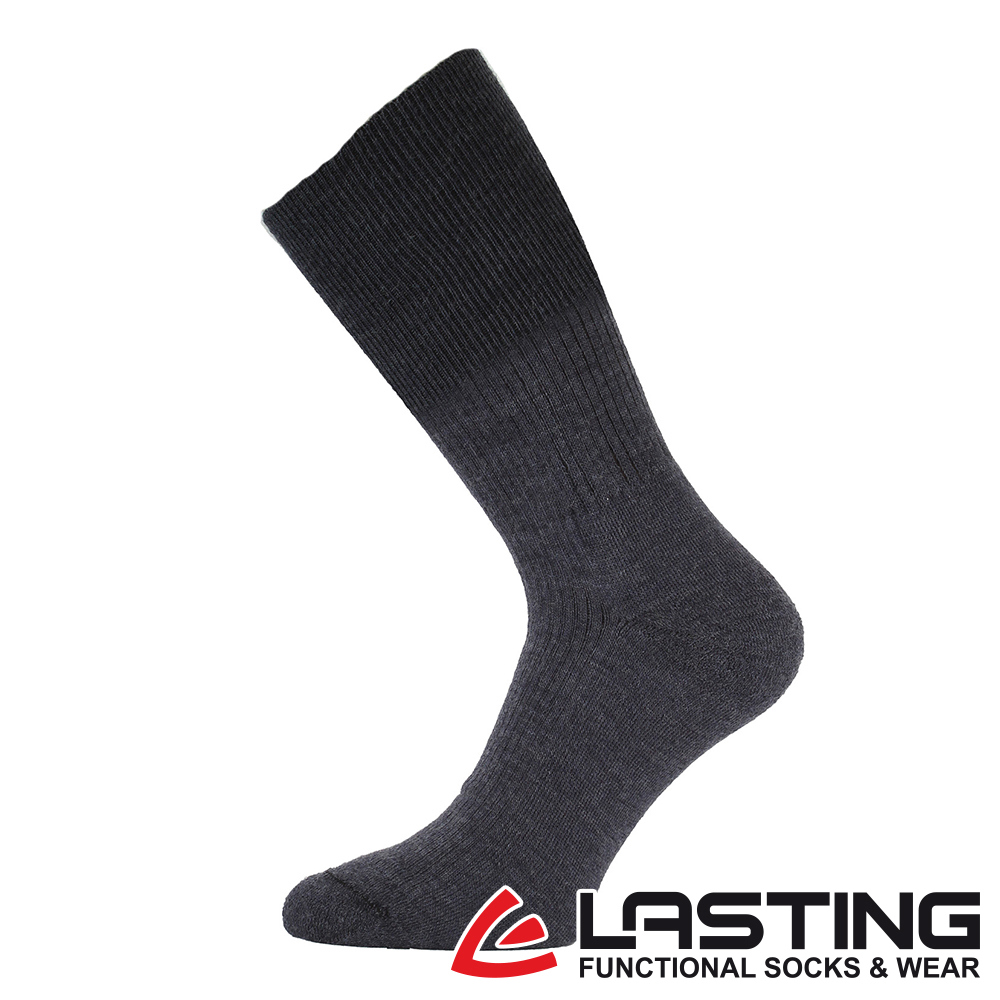 【LASTING 捷克】 羊毛厚中筒健行襪(LT-WRM深藍)