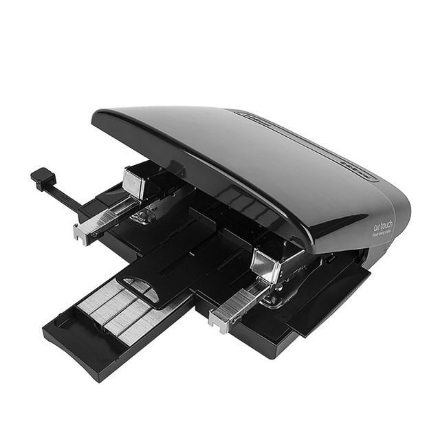 省力雙頭訂書機(KW 55Y2 )-玉石黑    (附贈專用24/8訂書針1000支)