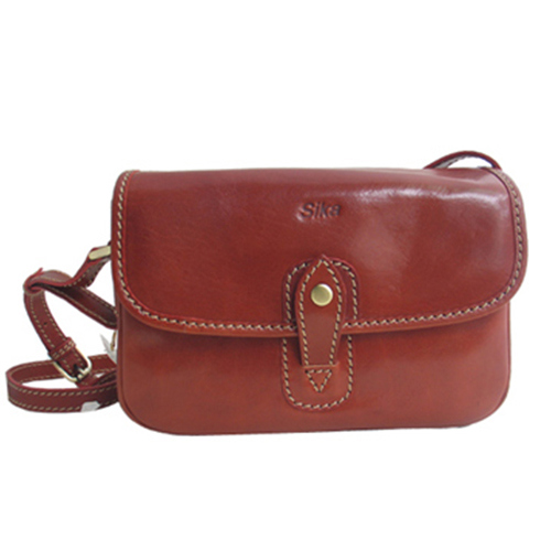 *Sika 義大利時尚牛皮側背包(M6032-01)