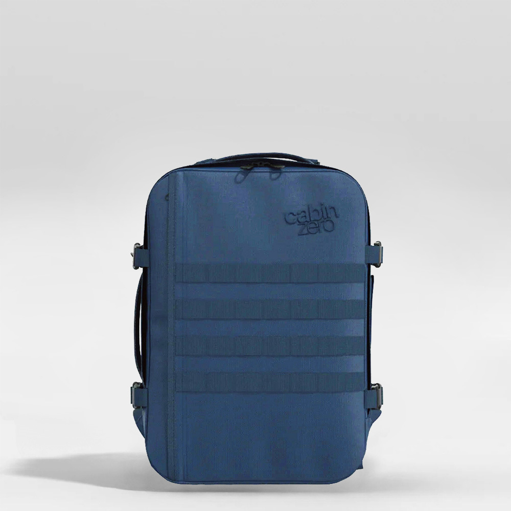 【CabinZero】英國輕旅登機後背包28L - 軍用款(藍)2.0