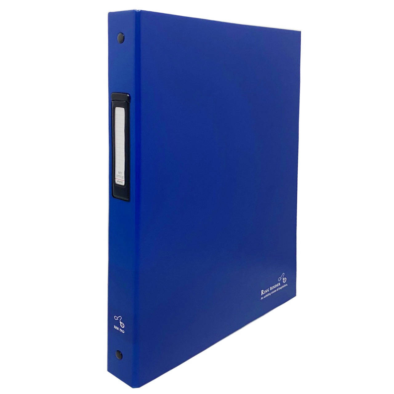 4孔活頁孔夾-藍