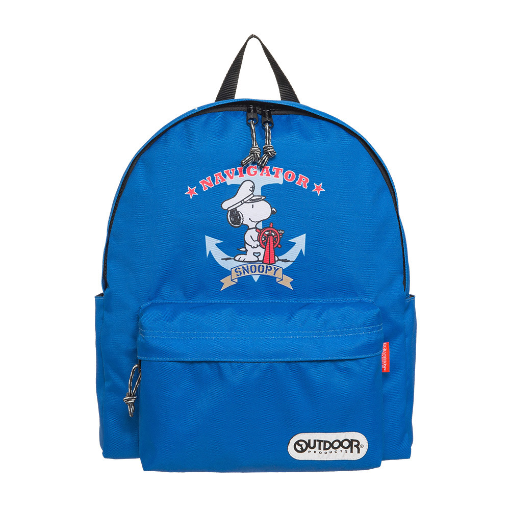 【OUTDOOR】SNOOPY聯名款後背包-深藍色 ODP19G06NY