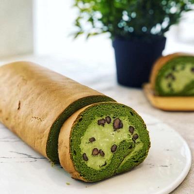 團體包班：阿斌師 全國新手村-抹茶紅豆生乳捲
