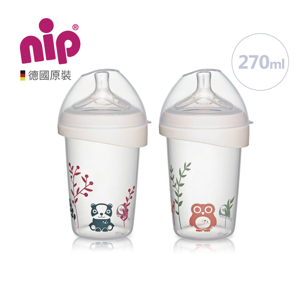 nip PP奶瓶 first moments270ml (M號奶嘴) 兩款