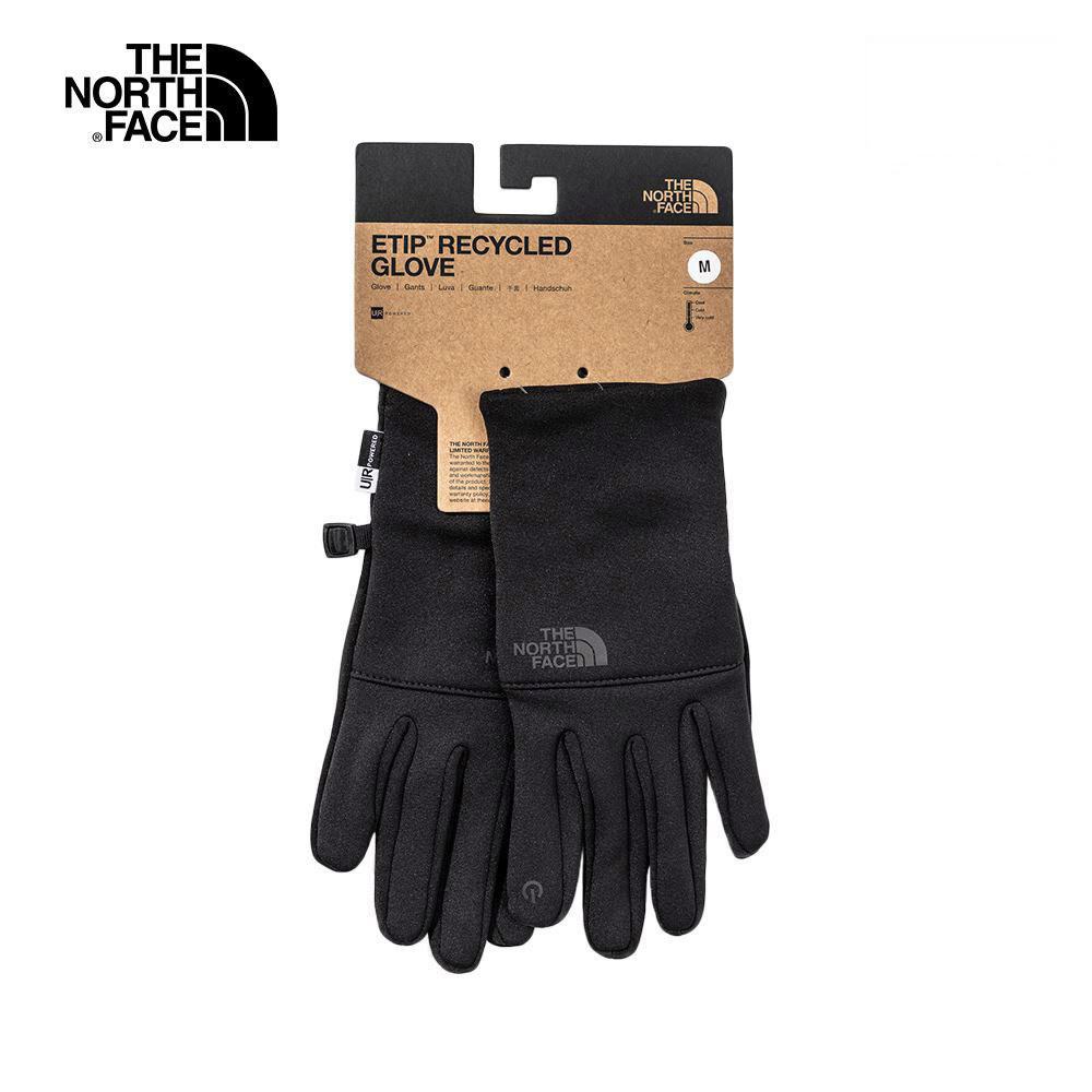 The North Face北面男款黑色可觸控手套｜4SHAJK3