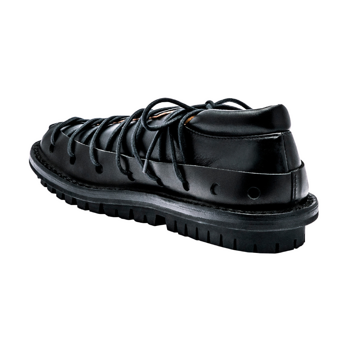 靴 trippen Sparta m black-box/black-wax trippen Sparta m black-box/black-wax