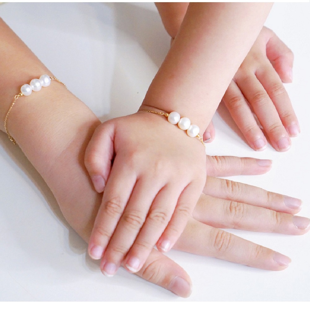 ENDRO ACC Mum&Me 心連心親子珍珠手鍊 (含飾品盒)