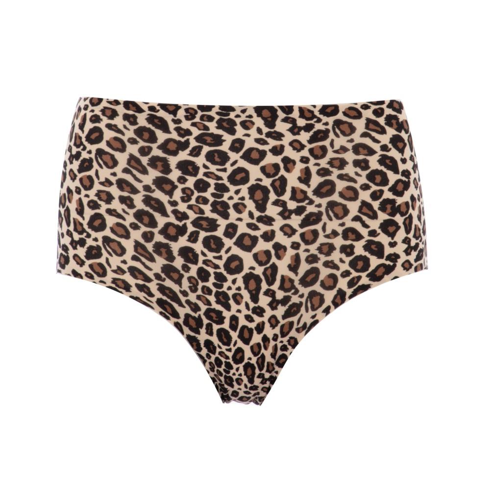 【Chantelle Lab】透氣涼感無痕高腰內褲>豹紋(11D70_0OZ)【Soft Stretch】