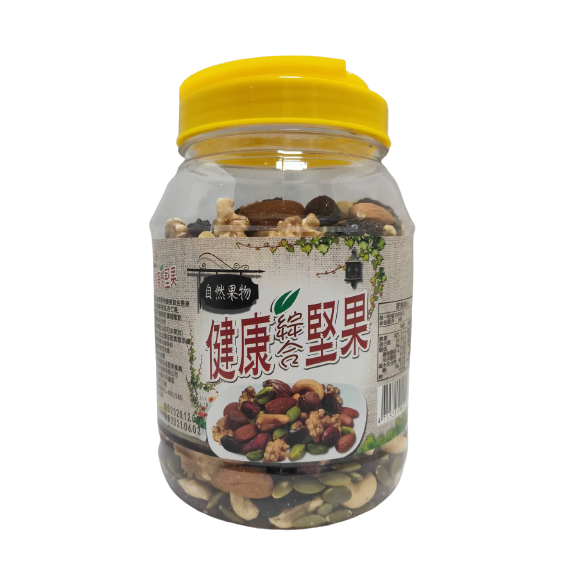 自然果物健康綜合堅果 600g