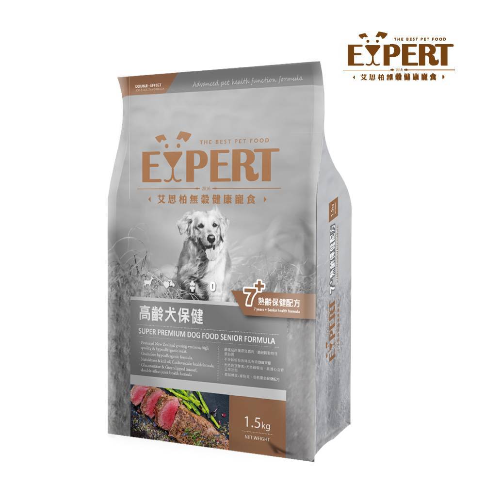 【艾思柏】無穀犬食 高齡犬保健  1.5kg | 6kg