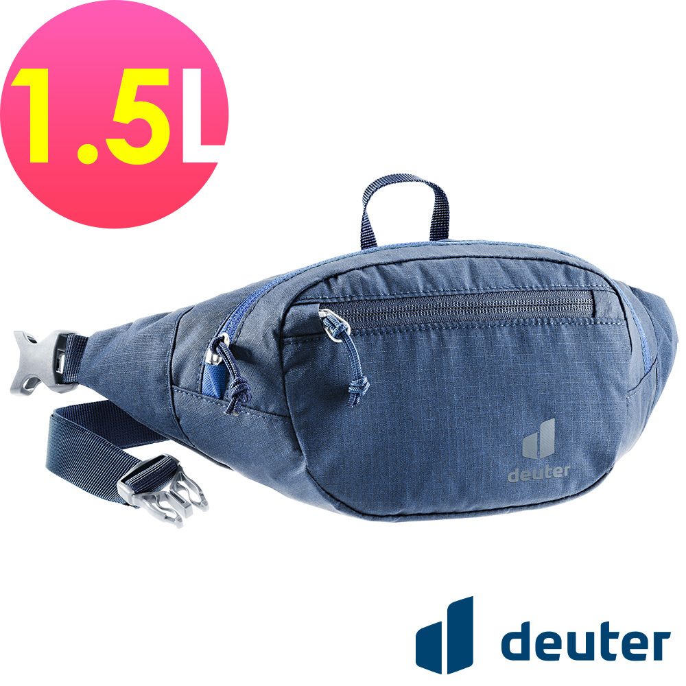 【deuter 德國】BELT I隨身腰包/隨身包1.5L(3900121深藍)