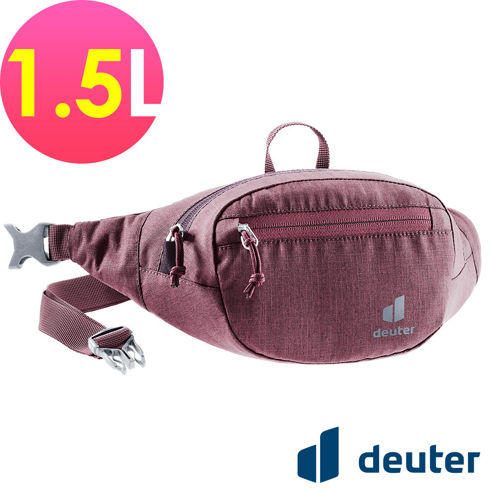 【deuter 德國】BELT I隨身腰包/隨身包1.5L(3900121暗紅)