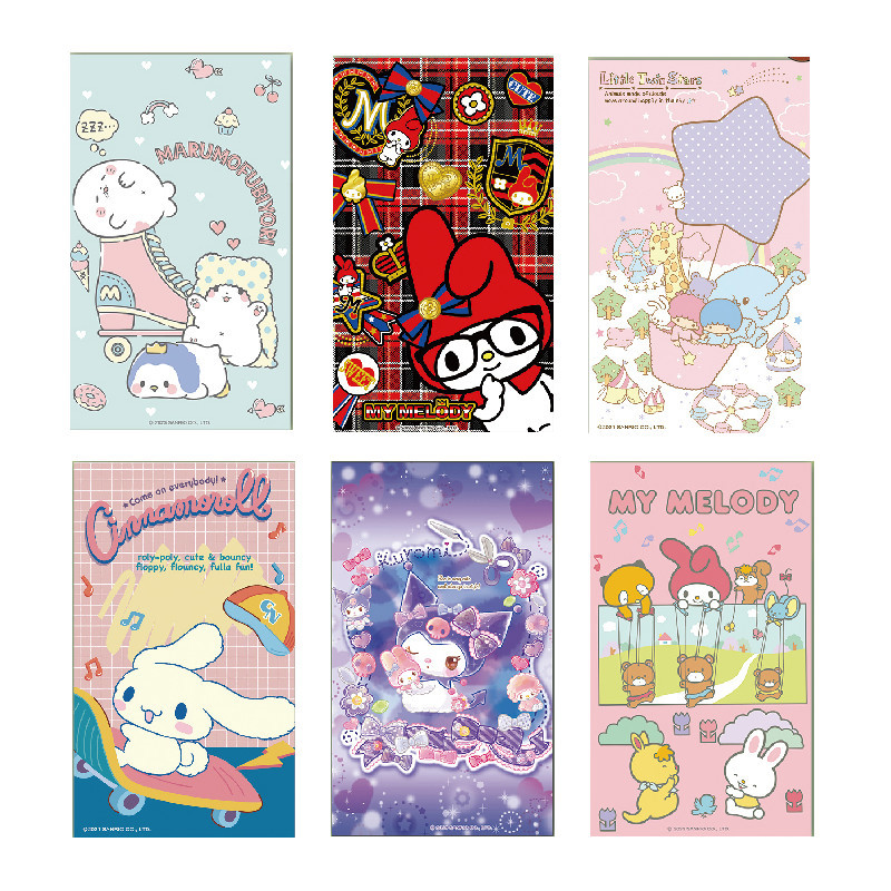 哈哈020加寬型抗菌卡通書套-三麗鷗-加寬型 (隨機出貨)