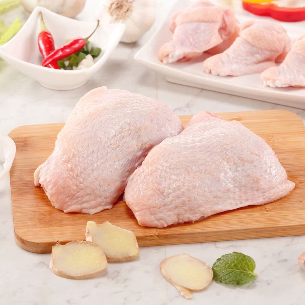 【洽富氣冷雞】去骨帶皮腿排(產銷履歷) 350g