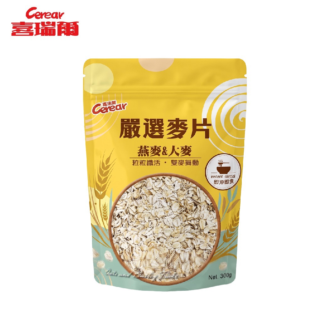 【喜瑞爾】嚴選麥片(原味) 300g