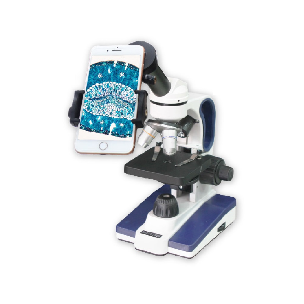 MICROTECH D1500-UPX 生物顯微鏡(上下光型)~超值組(含手機支架、實驗工具組、拭鏡筆)