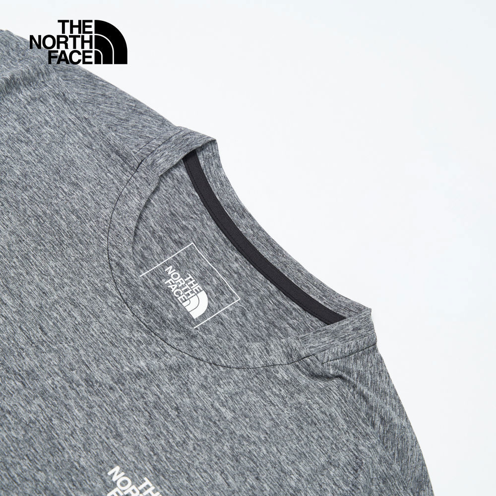 【限時搶購】男款黑灰拼接吸濕排汗短袖T恤｜536QKS7