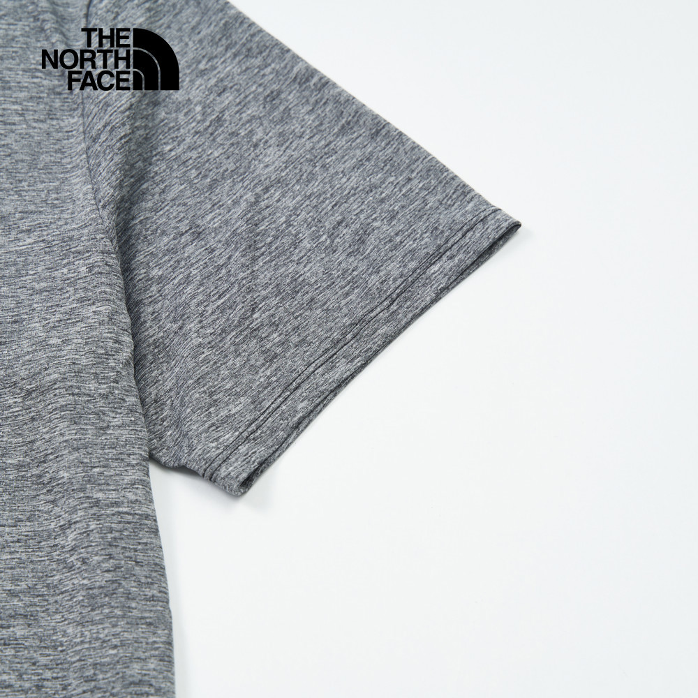 【限時搶購】男款黑灰拼接吸濕排汗短袖T恤｜536QKS7