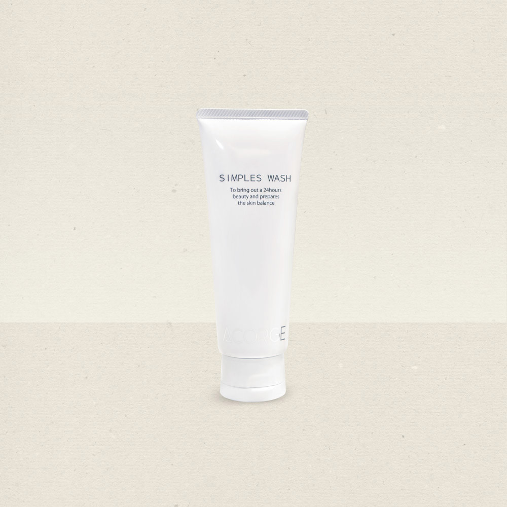 【潤澤淨透洗顏乳】Simples Wash 100g