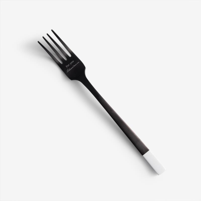 WAGA 白冠燕尾 20.5cm 不鏽鋼主餐叉│單品