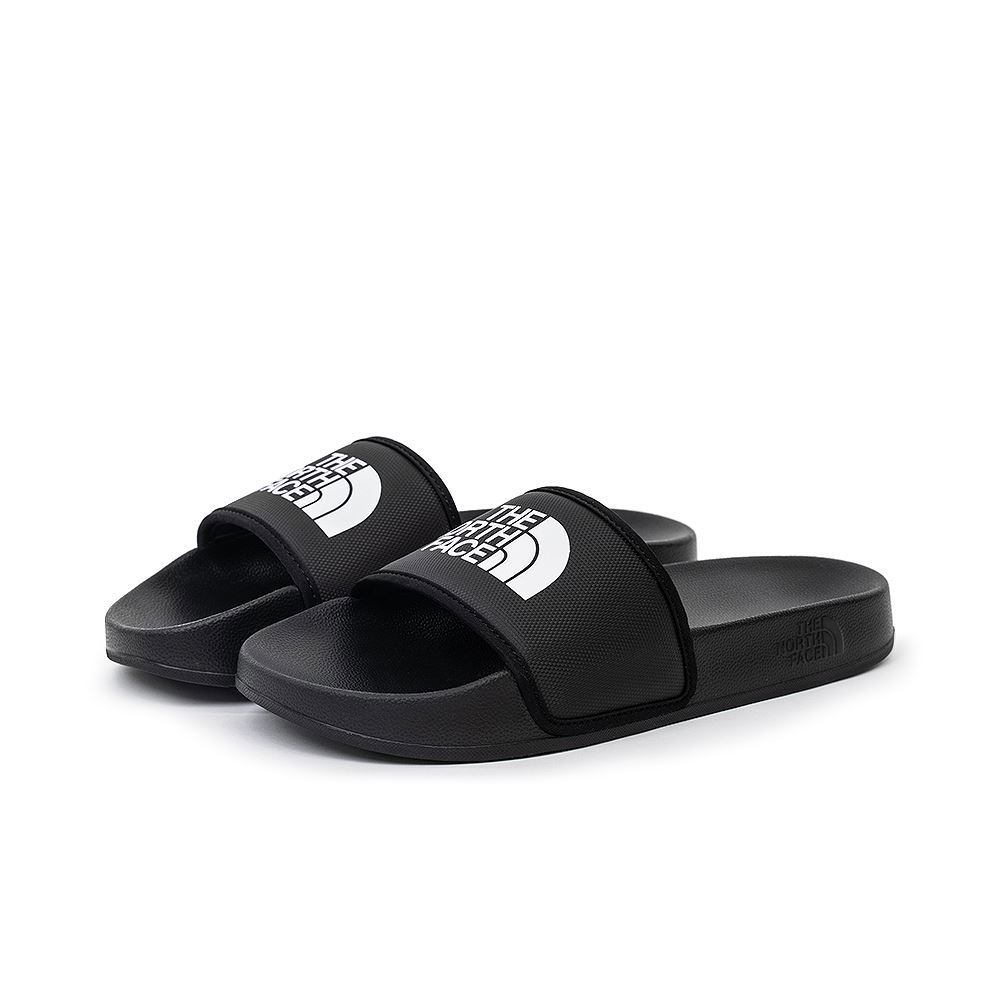 The North Face北面女款黑色LOGO印花拖鞋｜4T2SKY4