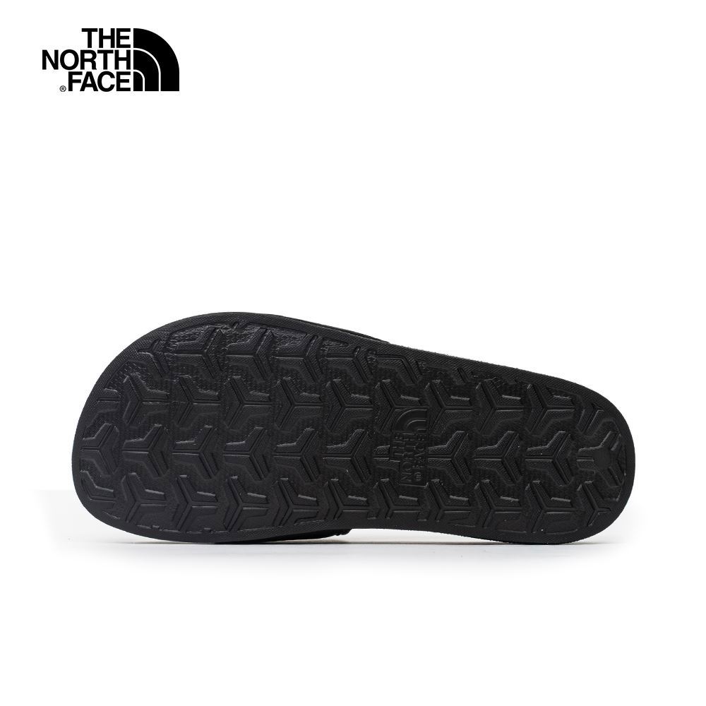 The North Face北面女款黑色LOGO印花拖鞋｜4T2SKY4